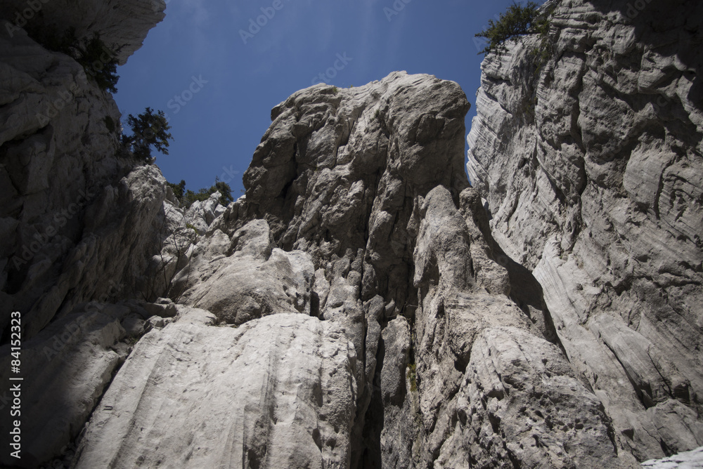 croatian wilderness - bijele stijene