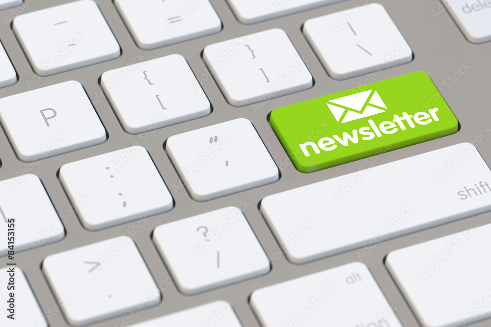 Online zum Newsletter anmelden