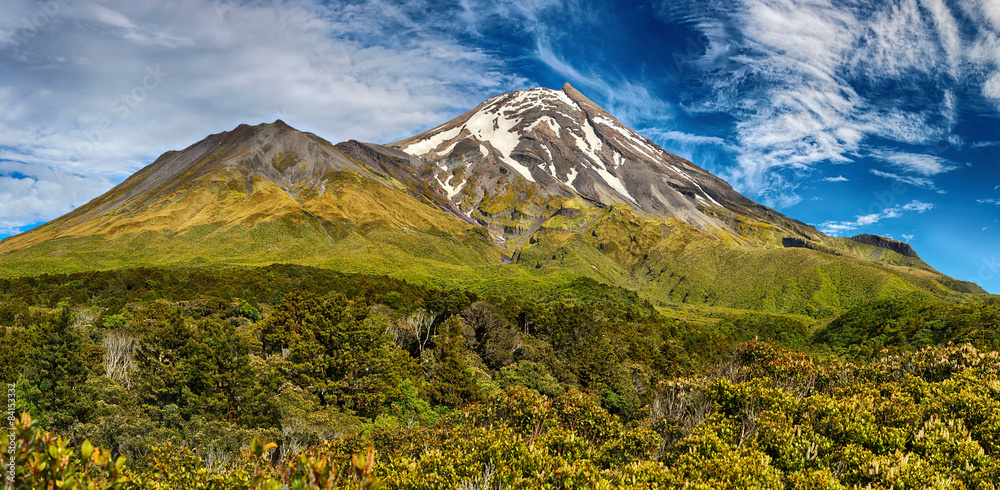 Fototapeta premium Volcano Taranaki, New Zealand