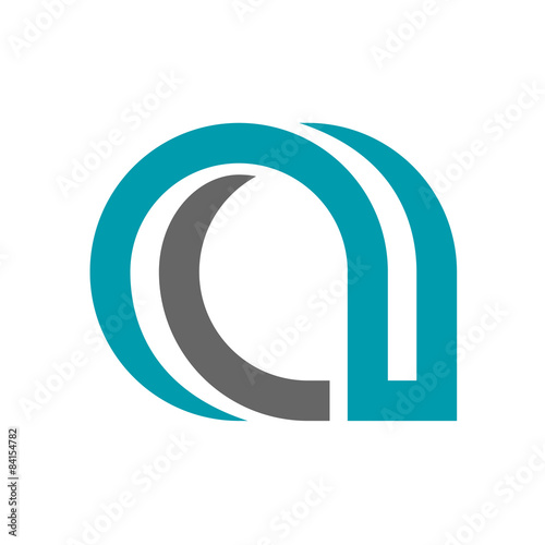 vector decorative letter a icon