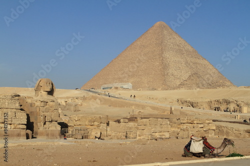 Die Pyramiden und Sphinx in Ägypten 