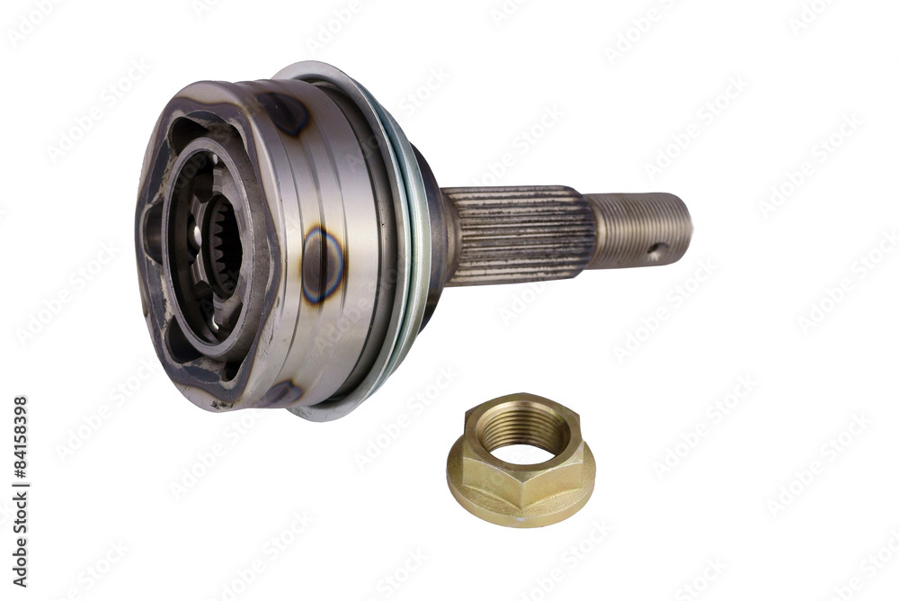 CV Joints. Constant Velocity Joints. Part wheel of the car Stock Photo