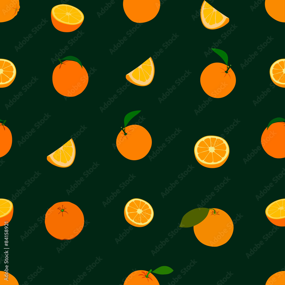 Orange pattern. Orange pattern.