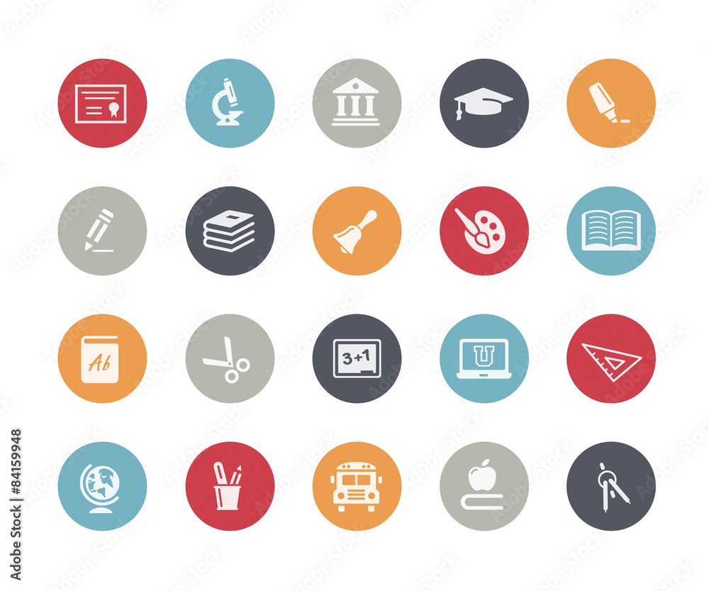 Education Icons // Classics Series Education Icons // Classics Series