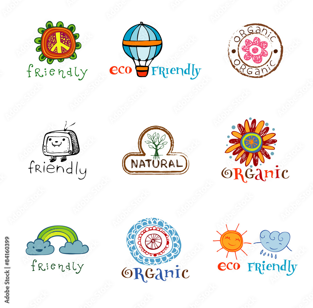 Eco design elements.
