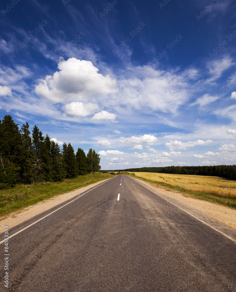 Fototapeta premium summer road 