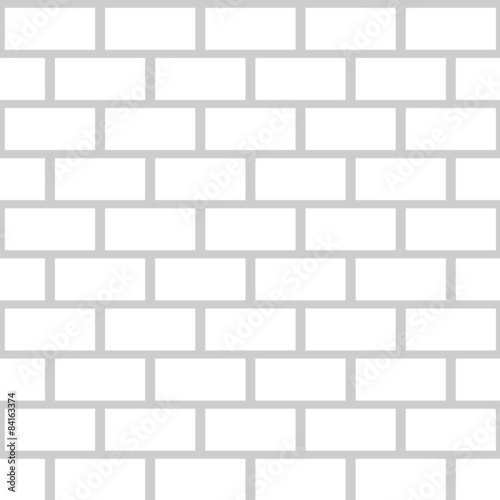 Black brick wall seamless pattern. Simple building stonewall