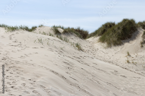 Some dunes in Normandy France