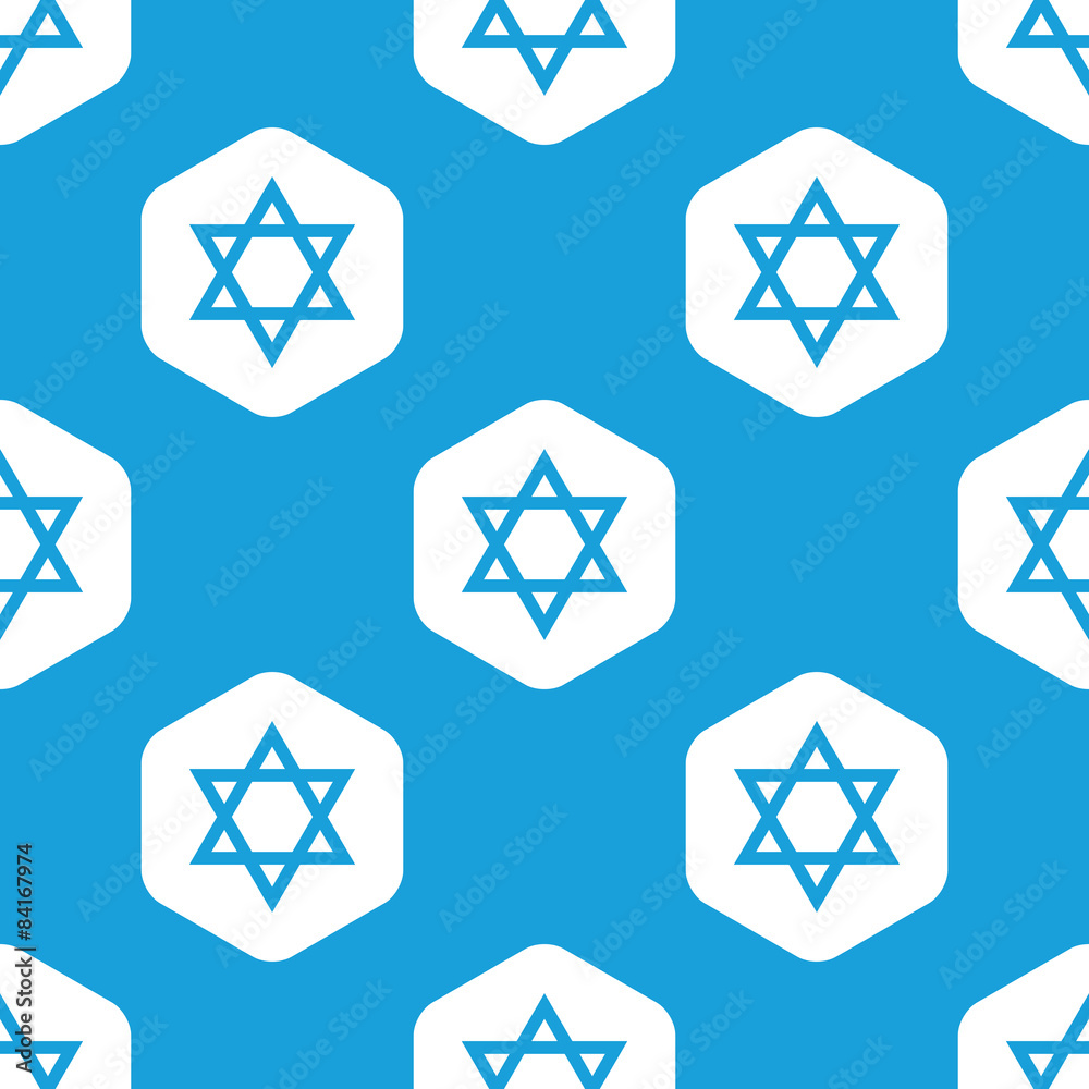 Star of David hexagon pattern Star of David hexagon pattern