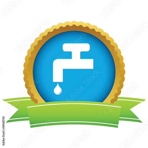 Watertap round icon