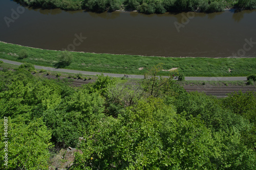 Die Weser bei Bad Karlshafen photo