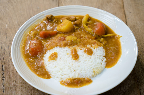 pork in curry sauce