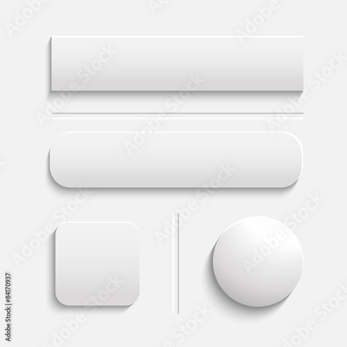 Buttons White photo