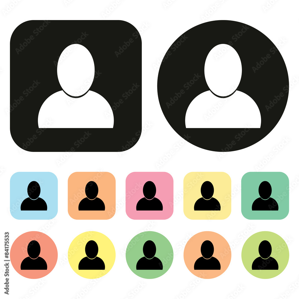 User icon. Person icon. Vector User icon. Person icon. Vector