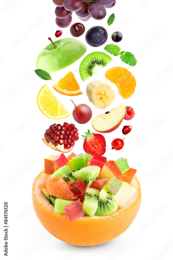 Fresh color fruits