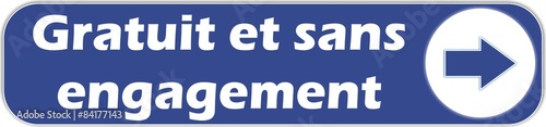 bouton gratuit et sans engagement