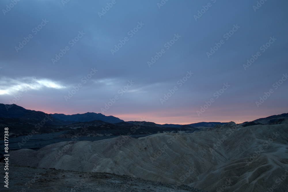 Zabriskie Point, Death Valley National Park, Kalifornien, USA
