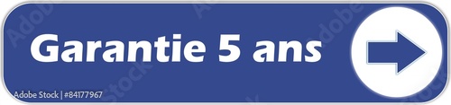 bouton garantie 5 ans