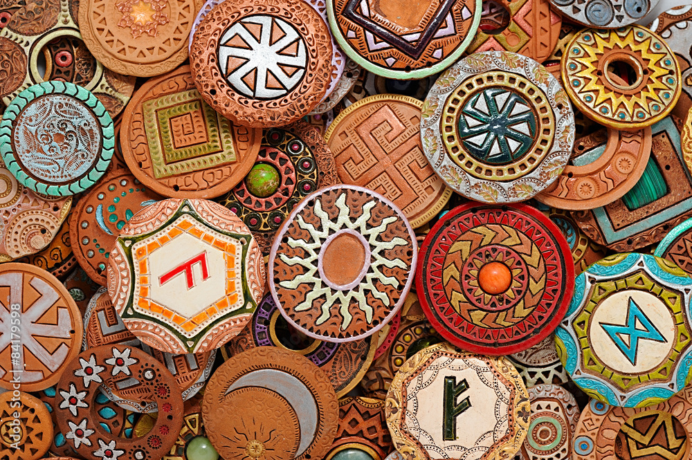 Ethnic Clay Beading Jewelry