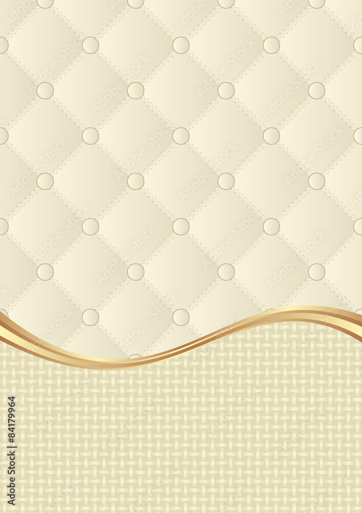 quilted leather and canvas background