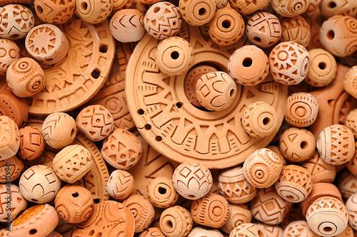 Ethnic Clay Beading Jewelry