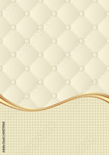 quilted leather and canvas background