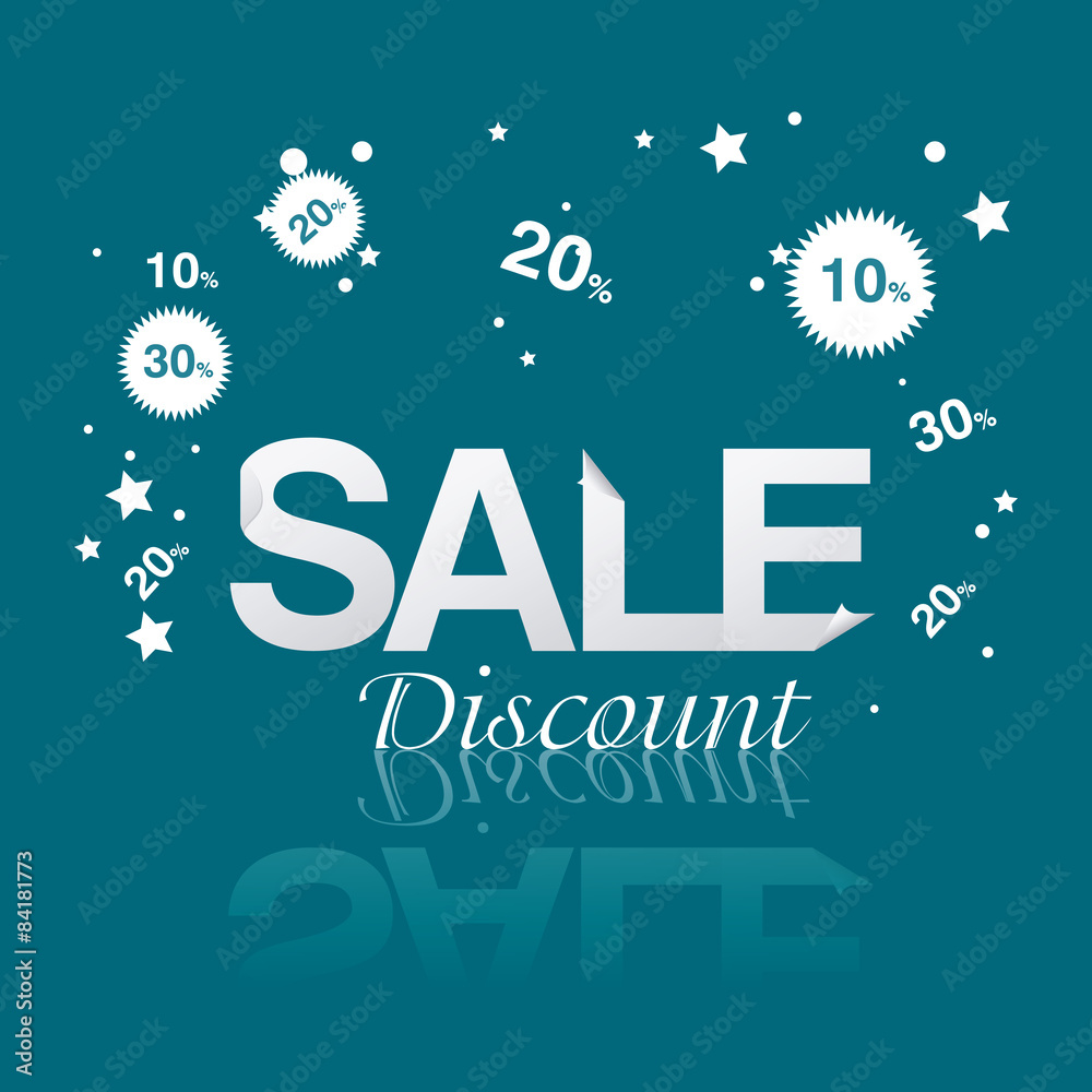 Naklejka premium Shopping design.