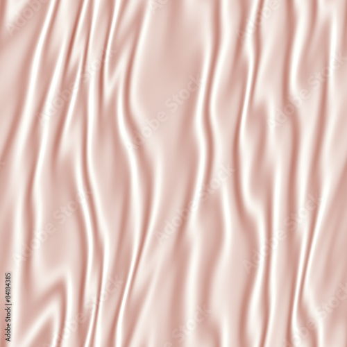 Seamless smooth folded cloth fabric texture