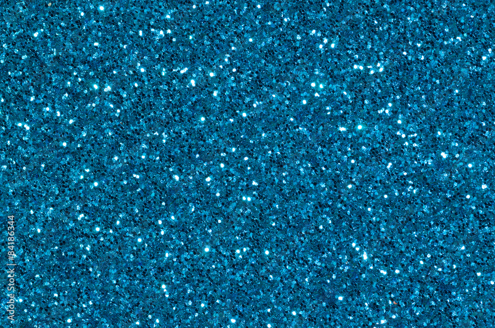 Obraz premium blue glitter texture abstract background