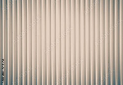 White corrugated metal background seamless and texture surface.. © torsakarin