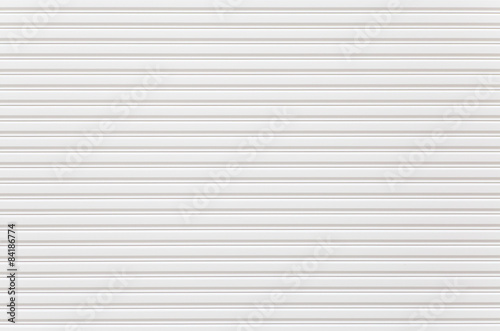 White corrugated metal background and texture surface..