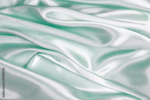 Light green Silk cloth of abstract backgrounds
