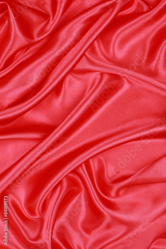 Red Silk cloth of abstract backgrounds