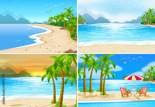 Beach scenes