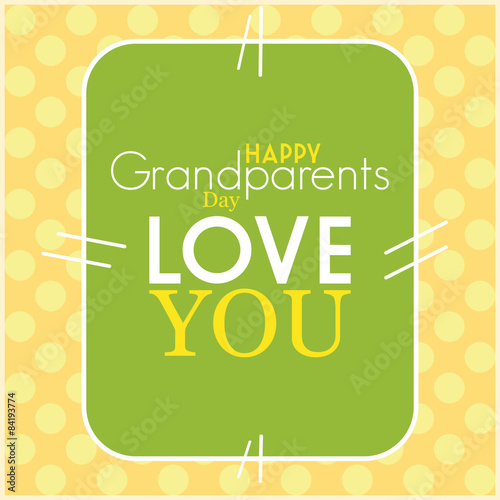 Happy grandparents' day