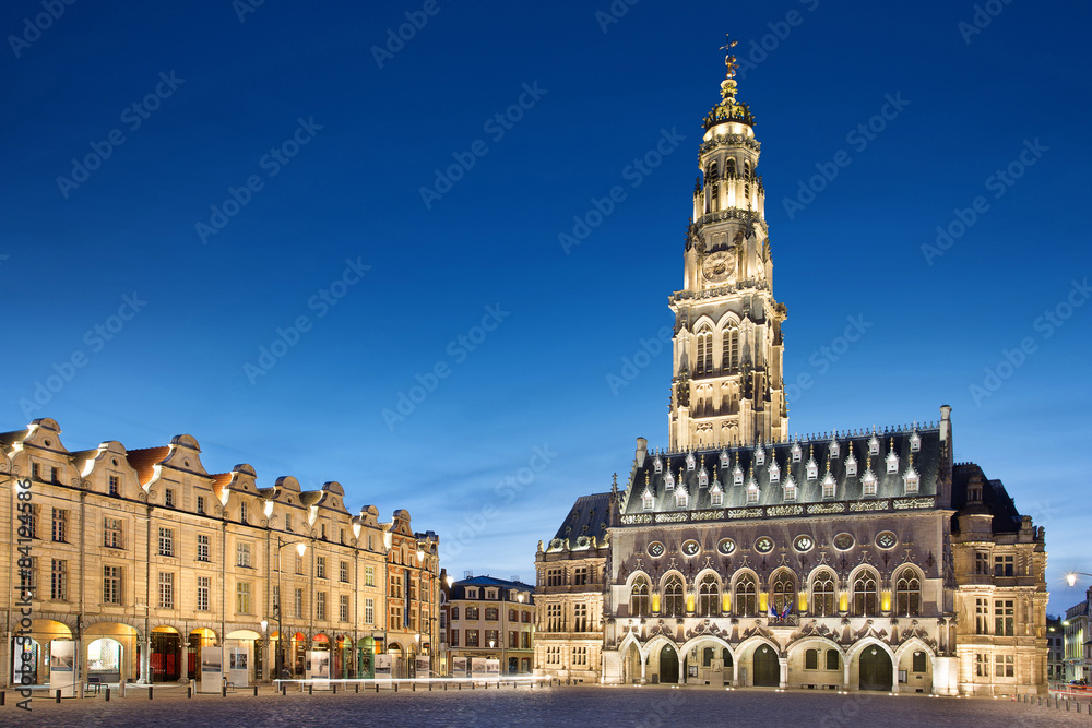 The heroes place in Arras, France The heroes place in Arras, France