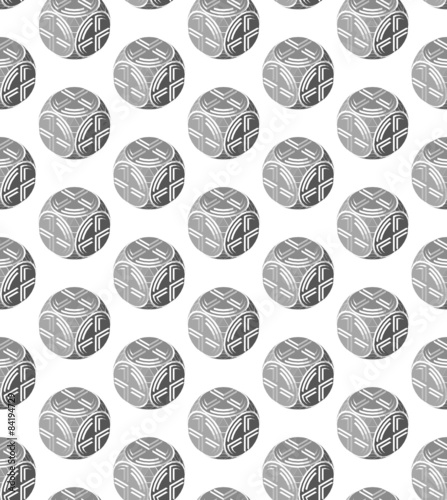 An abstract pattern of spherical objects. Manufacturability