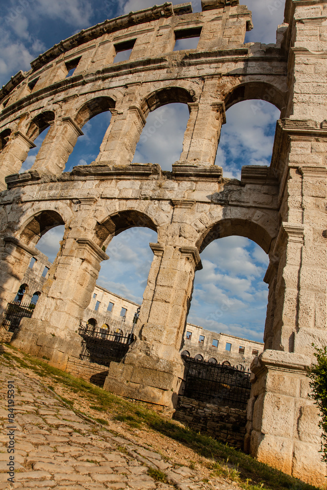 Colosseum in Pula, Croatia