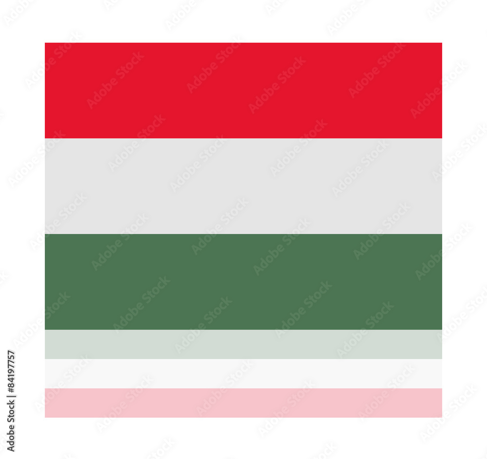 reflection flag hungary
