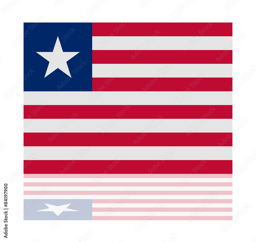 reflection flag liberia reflection flag liberia