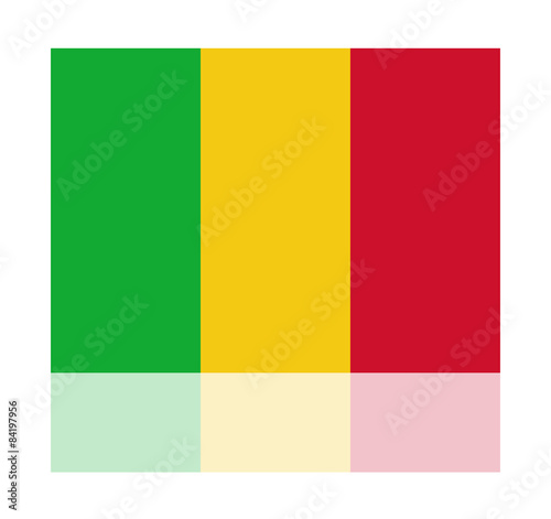 reflection flag mali