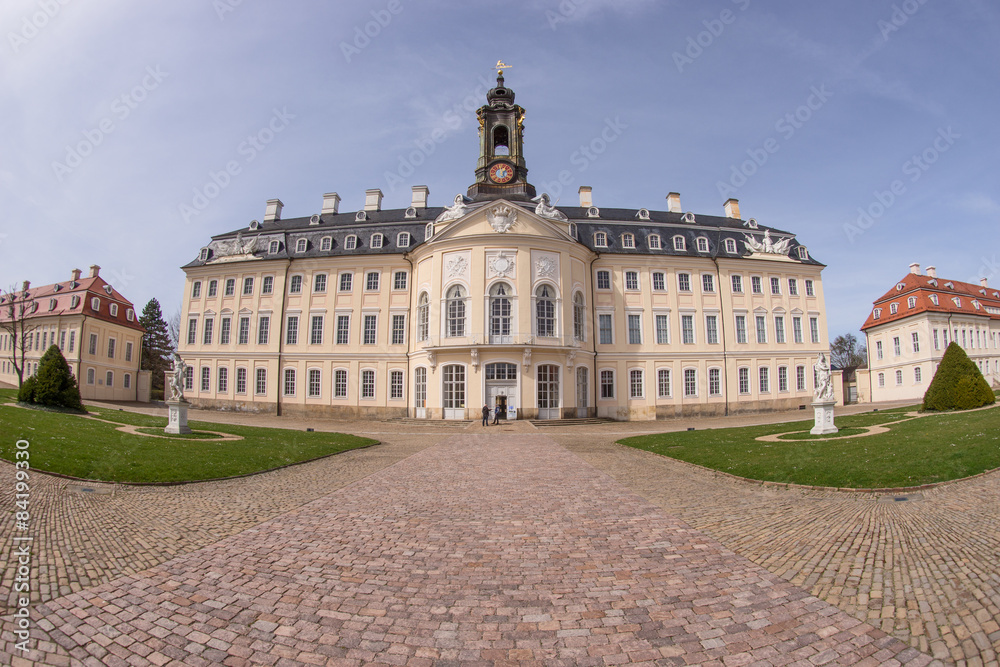 Fototapeta premium Jagdschloss Hubertusburg in Wermsdorf