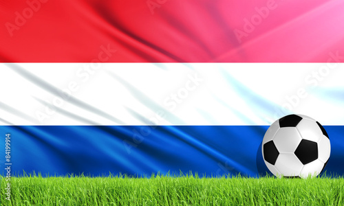 The National Flag of Netherlands  Holland 