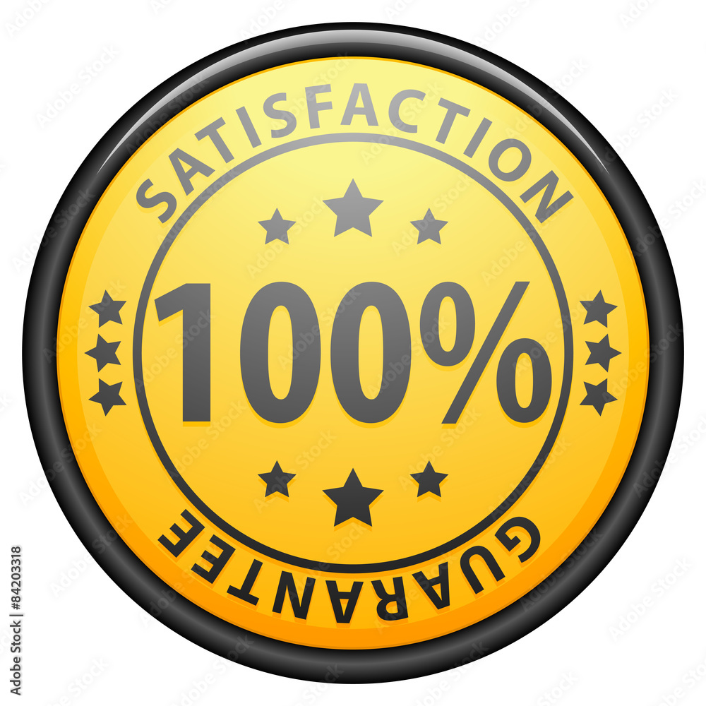 100% satisfaction guarantee,