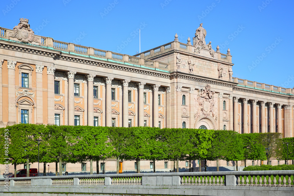 Parliament in Stockholm
