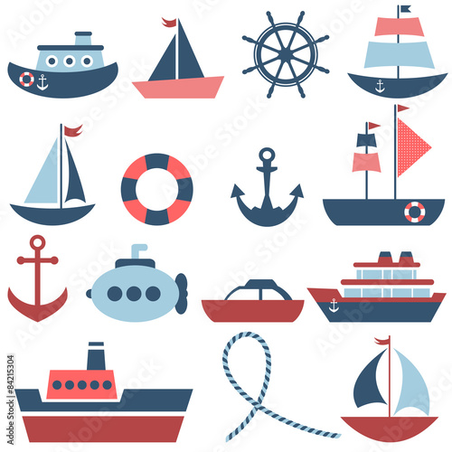 sea transport set