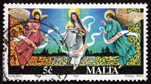 Postage stamp Malta 1994 Christmas