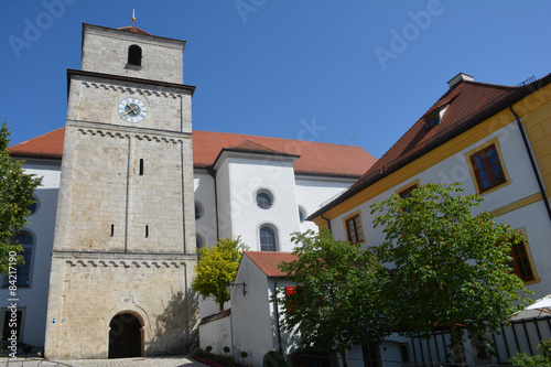 Kirche in Bergen im Landkreis Neuburg, Deutschland photo