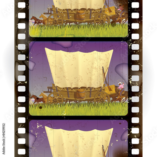 Western film strip