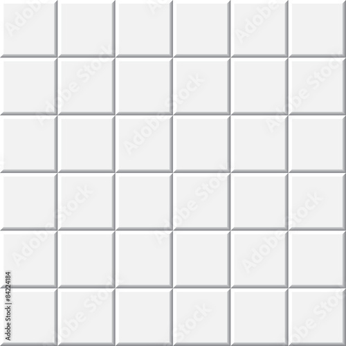 White tile vector